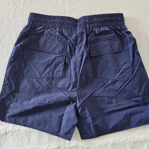 Rhude Men's Navy and Blue Swim-briefs-shorts - Picture 4 of 8